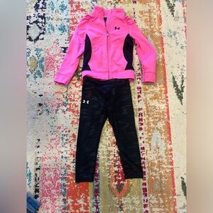 Toddler Under Armour Full Zip Outfit 3T
